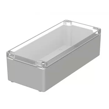 BOPLA M 244 G univerzálne puzdro, polykarbonát, svetlosivá, 340 x 150 x 100 mm 02244100