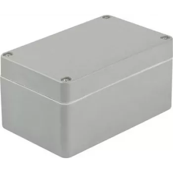 Bopla EUROMAS P 324 univerzálne puzdro 110 x 75 x 75,5 mm polyester striebrosivá RAL 7001 04324000.H