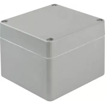 Bopla EUROMAS P 332 univerzálne puzdro 122 x 120 x 91 mm polyester vystužený sklenými vláknami striebrosivá RAL 7001 04332000.H