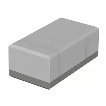 BOPLA stolová skriňa 150 x 82 x 60 mm polystyrén svetlosivá RAL 7035 Elegant EG (32156002)