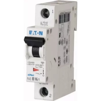 Eaton FAZ-C1/1 istič typu C, 1 A, 1-pólový, 10 kA, DIN lišta 278546