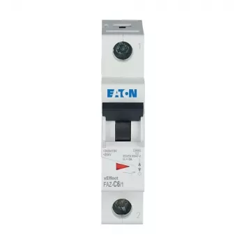 Eaton FAZ-C6/1 istič typu C 6 A 1-pólový 278555