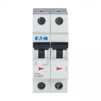 Eaton FAZ-B10/2 istič typu B 10A 2-pólový 6kA 278730
