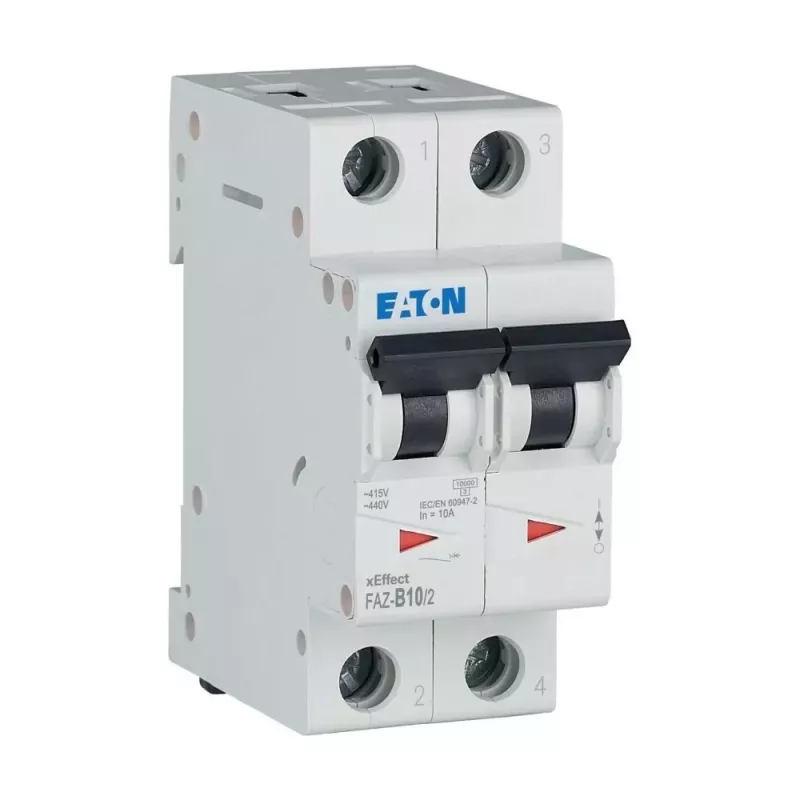 Eaton FAZ-B10/2 istič typu B 10A 2-pólový 6kA 278730