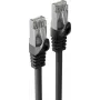 S CONN MAXIMUM CONNECTIVITY priemyselný Cat.7 S/FTP patch kábel, RJ45, PUR, čierna, 0,15 m 08-39205