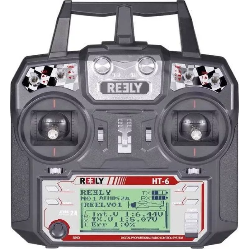 Reely HT-6 6-kanálový 2,4 GHz AFHDS rádiový systém s prijímačom 1310037