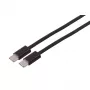 S CONN MAXIMUM CONNECTIVITY USB-C na USB-C pletený nabíjací kábel 2m čierny 60W PD USB 2.0 14-21035