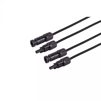 S CONN MAXIMUM CONNECTIVITY PV4 predlžovacia káblová sada, 4mm², balenie 2 ks, 1m, čierna (02-32025)