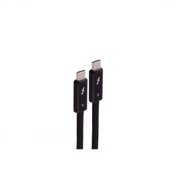 SHIVERPEAKS USB-C na USB-C Thunderbolt 5 UltraFlex kábel 240W 1m BS13-75025