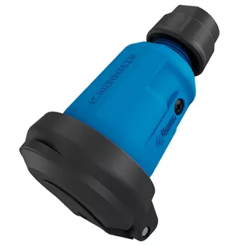 Mennekes SCHUKO spojka 16A 2P+PE IP54 modrá 250V 158091