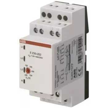 ABB E236-US2 podpäťové monitorovacie relé, 10-60 V AC/DC, 1 prepínací kontakt 2CDE165010R2001
