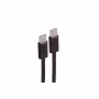 SHIVERPEAKS USB-C na USB-C nabíjací kábel, USB 2.0, 60W, 0,5m, pletený textil, čierny (BS14-21015)