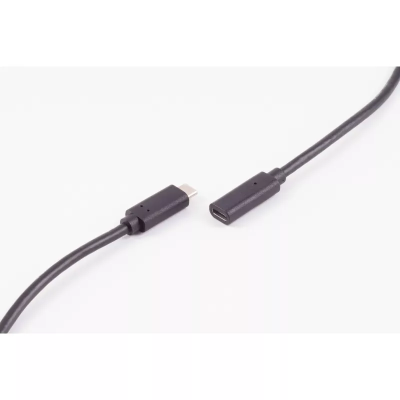 ShiverPeaks BS13-44025 USB 3.2 Gen 2 USB-C predlžovací kábel 1m čierna