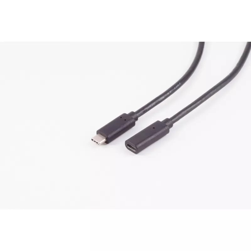 ShiverPeaks BS13-44025 USB 3.2 Gen 2 USB-C predlžovací kábel 1m čierna