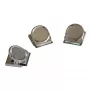 FRANKEN HMC35 magnetický klip, 40 x 35 mm, prídržná sila 500 g, strieborná