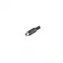 S CONN maximum connectivity RCA spojka zásuvka na zásuvku, čierna 51500-S
