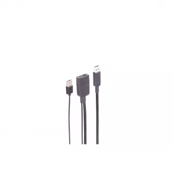 ShiverPeaks BS30-37085 aktívny predlžovací kábel USB 3.1 15 m