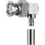 Telegärtner J01000A0033 uhlový káblový konektor BNC, krimpovací/spájkovací, G08, 50 Ω, pre RD-316