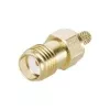 Telegärtner SMA konektor samica krimpovací konektor pre RG-223/U, RG-142 B/U, RG-400/U, RD-316, pozlátený, 50 Ohm, DC-18 GHz J01151A0611