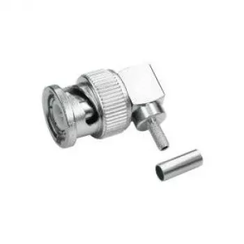 Telegärtner BNC uhlový krimpovací konektor samec 75 Ohm pre RG-59 B/U, spájkovanie/krimpovanie, konektor samec, 1 kus J01002A1356
