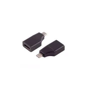 SHIVERPEAKS USB-C na HDMI adaptér 4K60Hz, USB-C konektor samec na HDMI konektor samica, 0,15 m, čierny (BS14-05055)