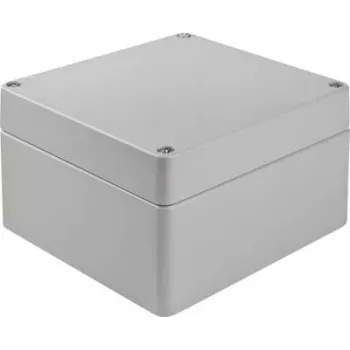 Bopla univerzálne puzdro 180 x 180 x 101 mm hliníková zliatina tlaková striebrosivá RAL 7001 IP66 A 127 01127000.H
