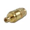 Telegärtner koaxiálny adaptér SMA konektor samec na SMB konektor samec 50 Ohm J01155A0021
