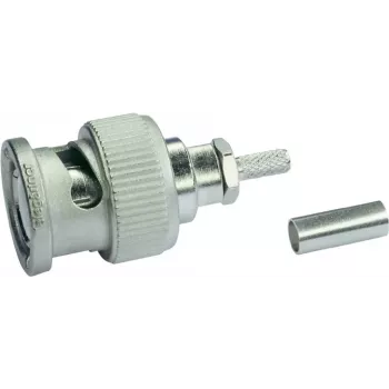 Telegärtner BNC káblový konektor samec crimp G07 / G29 50 Ohm, Professional, pre RG-316/U a 0,45/1,4, 1 ks J01000A1294