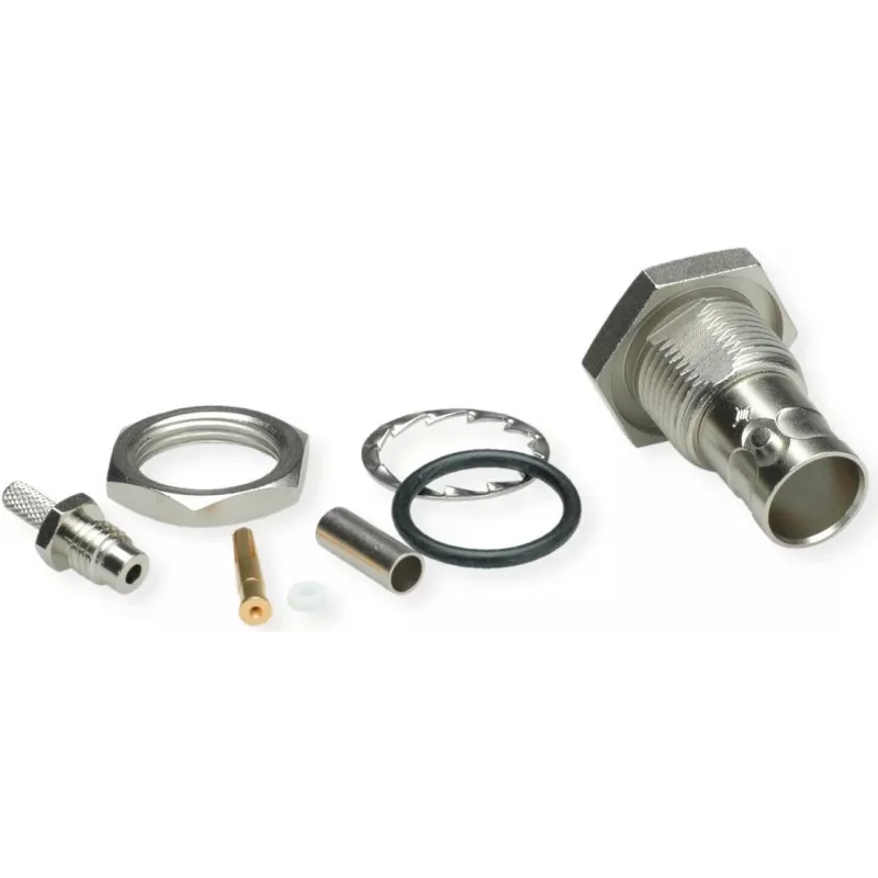 Telegärtner BNC zásuvka na zabudovanie crimp konektor 75 Ohm pre RG-179 B/U, G04
