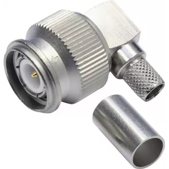 Telegärtner TNC uhlový crimp konektor samec, 50 Ohm, pre kábel G30, balenie 5 ks J01010A0037