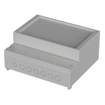 Bopla RCP 250 F ovládacie puzdro 257 x 217 x 112 mm ABS svetlosivá 41250609