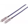 S CONN MAXIMUM CONNECTIVITY USB-C hybridný kábel 3.2 Gen 2 8K 10G 60W TPU 12,5m čierna 30-44211