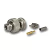Telegärtner BNC konektor samec krimpovací 50 Ohm pre RG-178 B/U, rovný, niklovaný/zlatý, 1 ks