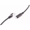 SHIVERPEAKS USB-C na RJ45 gigabit ethernet adaptérový kábel, hliník, čierna, 1m (BS14-51025)