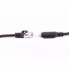 SHIVERPEAKS USB-C na RJ45 gigabit ethernet adaptérový kábel, hliník, čierna, 1m (BS14-51025)