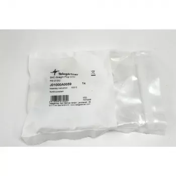 Telegärtner BNC krimpovací káblový konektor, 50 Ohm, RG-213/U, 1 kus (J01000A0059)
