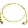 Telegärtner 100008019 CAT 6a S/FTP patch kábel, RJ45, 1 m, žltá, LSZH, samozhášavý