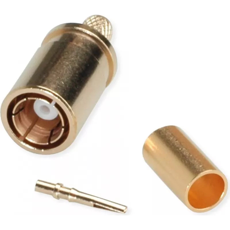Telegärtner SMB konektor samica rovný PCB panelový konektor 50 Ohm J01161A0691