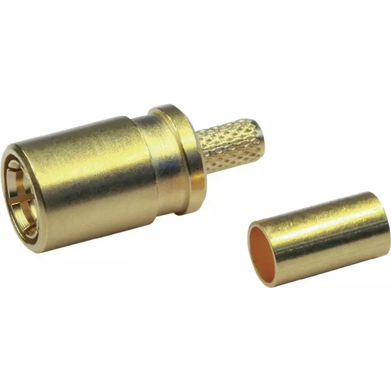 Telegärtner SMB konektor samica rovný PCB panelový konektor 50 Ohm J01161A0691