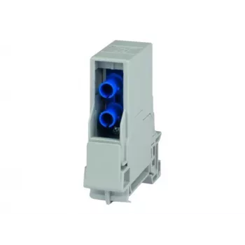 TELEGÄRTNER STX DIN-lištový modul pre optické vlákna s ST a SC duplex adaptérmi, Singlemode/Multimode H82000A0022