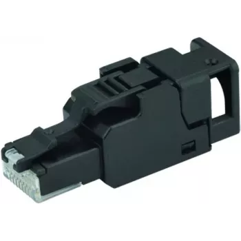 Telegärtner 100023052 UFP8 Cat.6A netienený na mieste montovateľný RJ45 konektor samec T568B