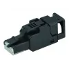 Telegärtner 100023052 UFP8 Cat.6A netienený na mieste montovateľný RJ45 konektor samec T568B
