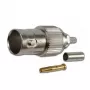Telegärtner BNC káblový konektor samica crimp G04 75 Ohm pre RG-179B/U, balenie 5 ks J01003B0021