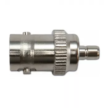 Telegärtner koaxiálny adaptér BNC konektor samica na SMB konektor samec, 50 Ohm, rovný J01008F0033