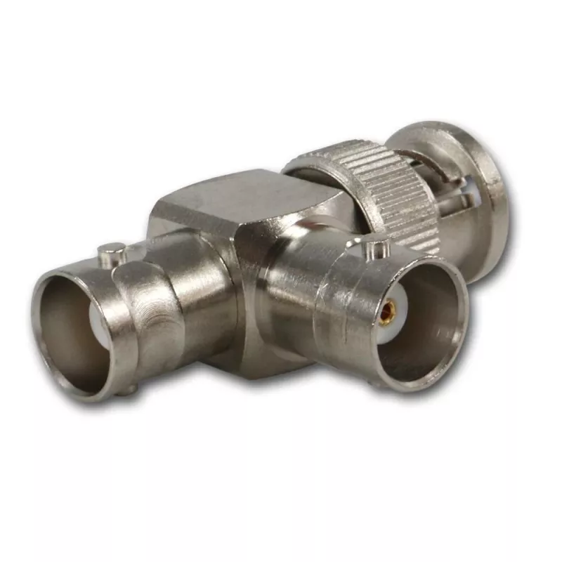 Telegärtner J01004A0616 BNC adaptér, BNC samec na 2x BNC samica