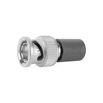 Telegärtner BNC 75 Ohm zakončovací odpor, konektor samec, 1 W, DC-1 GHz, poniklovaná mosadz, J01006A0001