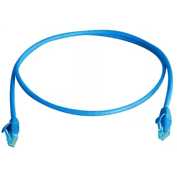 Telegärtner 100008528 Cat.6A S/FTP patch kábel, 3,0 m, modrý, LSZH
