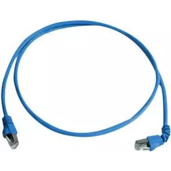 Telegärtner 100008016 CAT 6a S/FTP patch kábel, RJ45, 0,5 m, modrá, LSZH, 10 Gbps