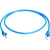 TELEGÄRTNER Cat.6A S/FTP patch kábel, 1,5 m, modrý, LSZH, RJ45, 500 MHz L00001A0288