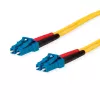 Telegärtner LC na LC Single-Mode OS2 duplex patch kábel, 3m, žltá L00872A0002